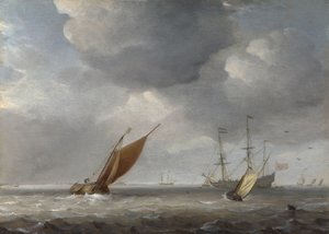 Small Dutch Vessels in a Breeze